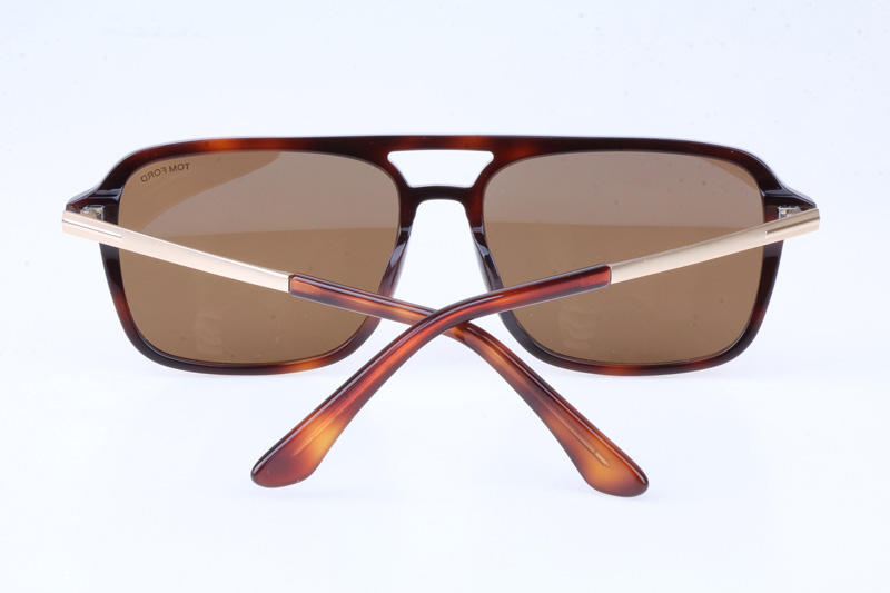 FT0910 Sunglasses In Tortoise Gold