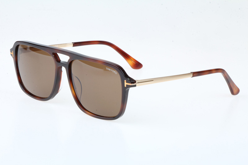 FT0910 Sunglasses In Tortoise Gold