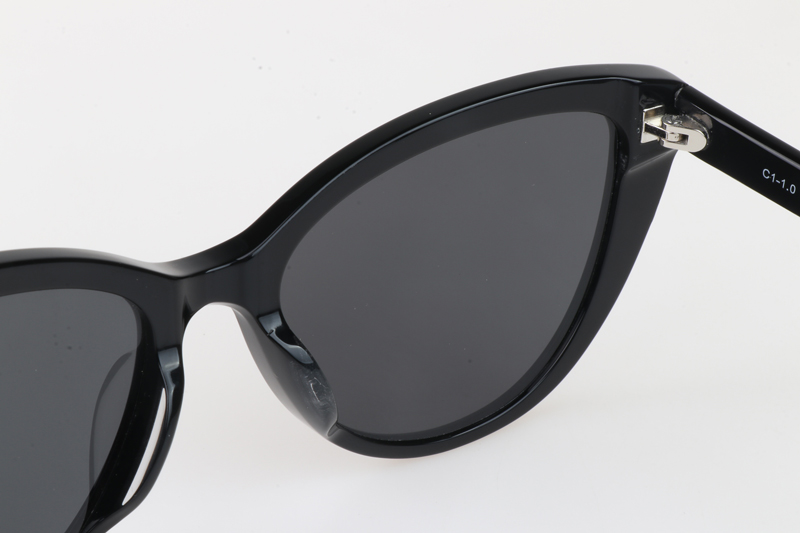FT0915 Sunglasses In Black Silver