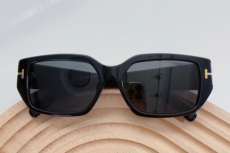FT0989S Sunglasses In Black Grey