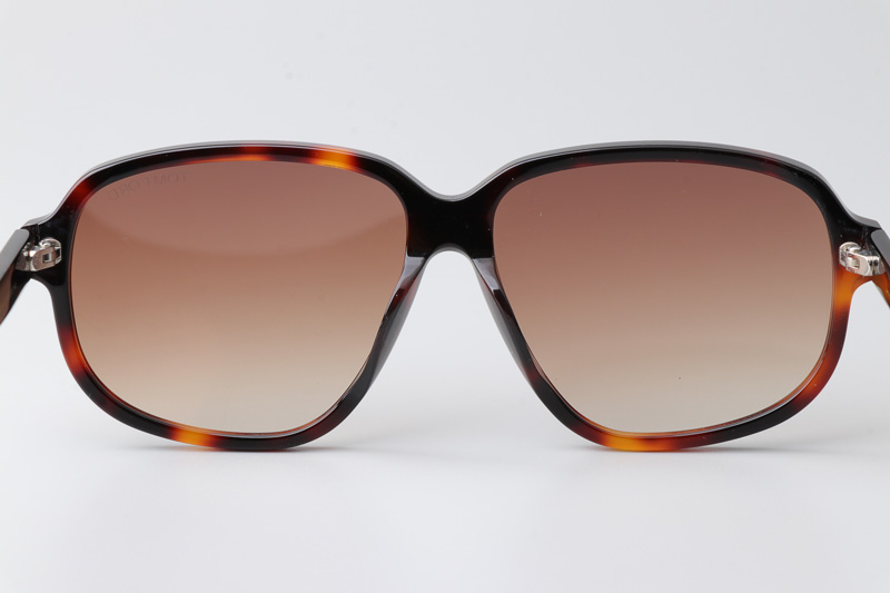 FT1024 Sunglasses Tortoise Gradient Brown