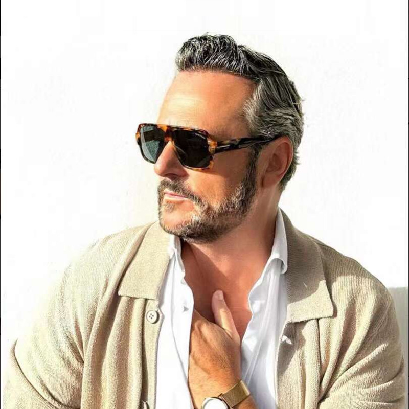 FT1101 Sunglasses Tortoise Green