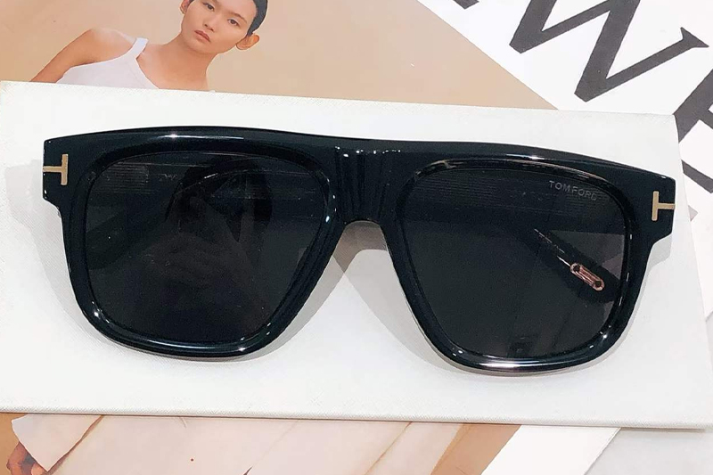 FT1201 Sunglasses Black Gray