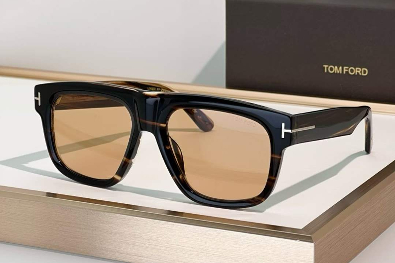 FT1201 Sunglasses Tortoise Light Brown