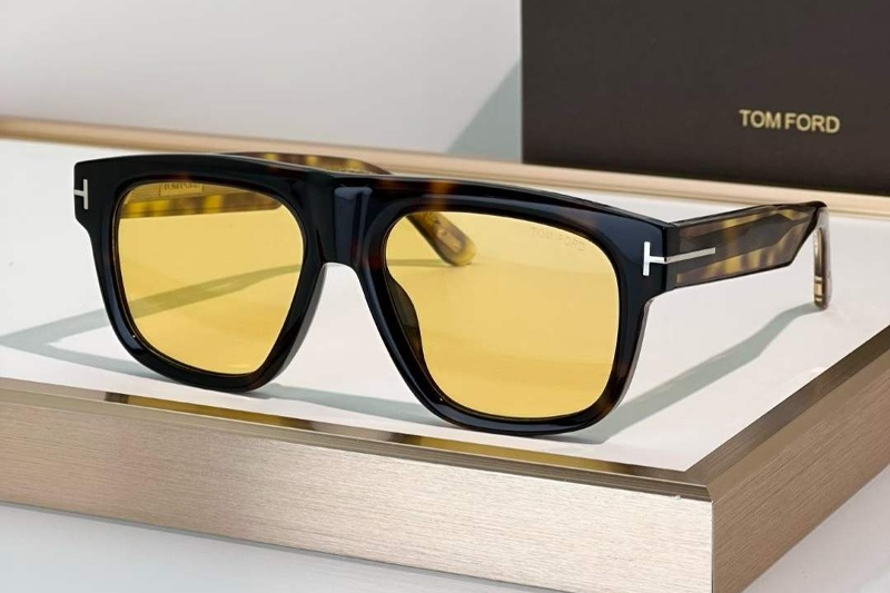 FT1201 Sunglasses Tortoise Yellow