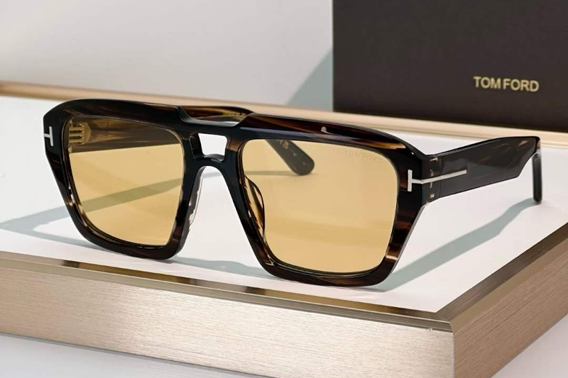 FT1202 Sunglasses Tortoise Light Brown