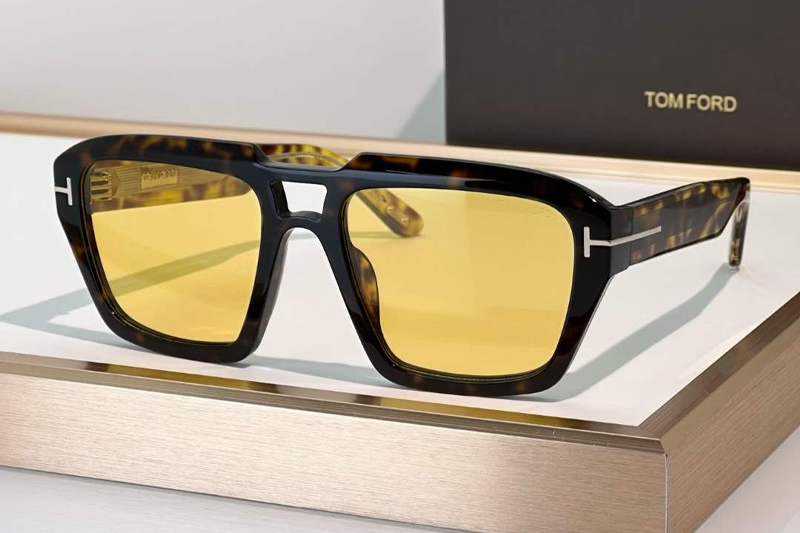FT1202 Sunglasses Tortoise Yellow