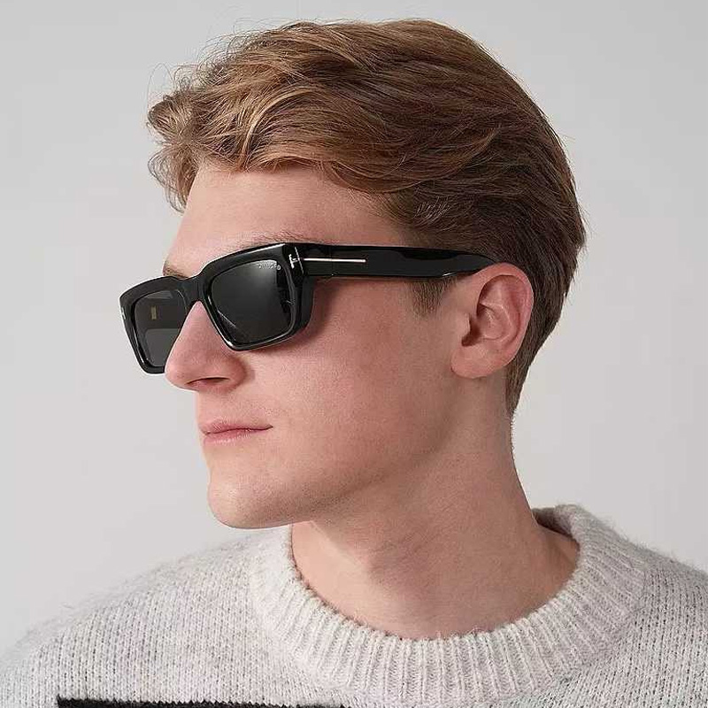 FT1203 Sunglasses Black Gray