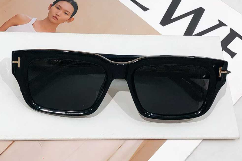 FT1203 Sunglasses Black Gray