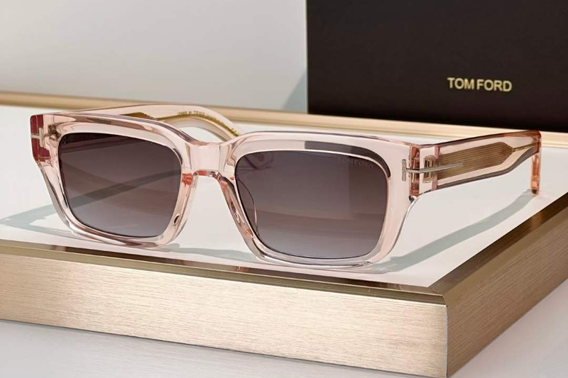 FT1203 Sunglasses Pink Gradient Gray