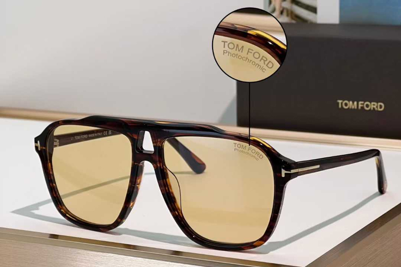 FT1209 Sunglasses Tortoise Light Brown