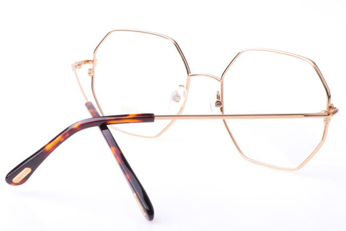 FT5939 Eyeglasses In Gold Tortoise