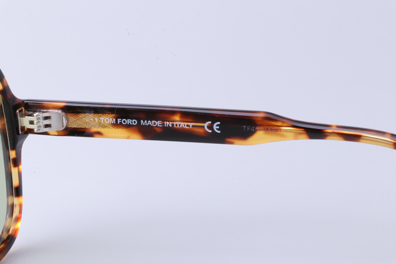 FT884 Sunglasses Tortoise Green