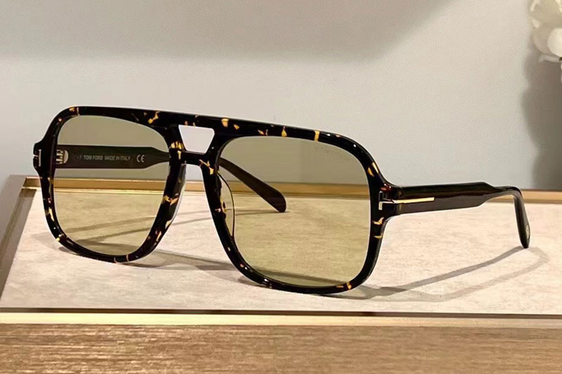 FT884 Sunglasses Tortoise Yellow