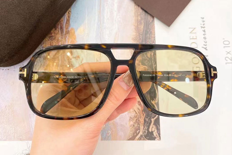 FT884 Sunglasses Tortoise Yellow