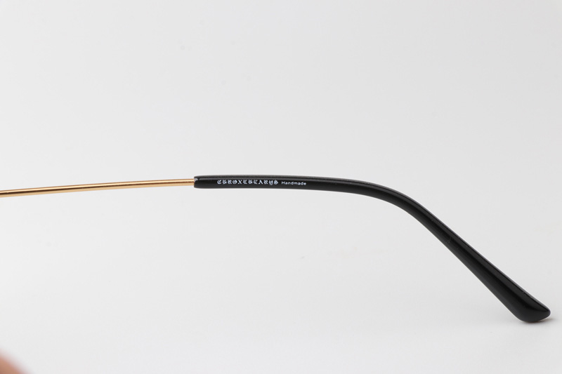 Fanova 087 Eyeglasses Black Gold