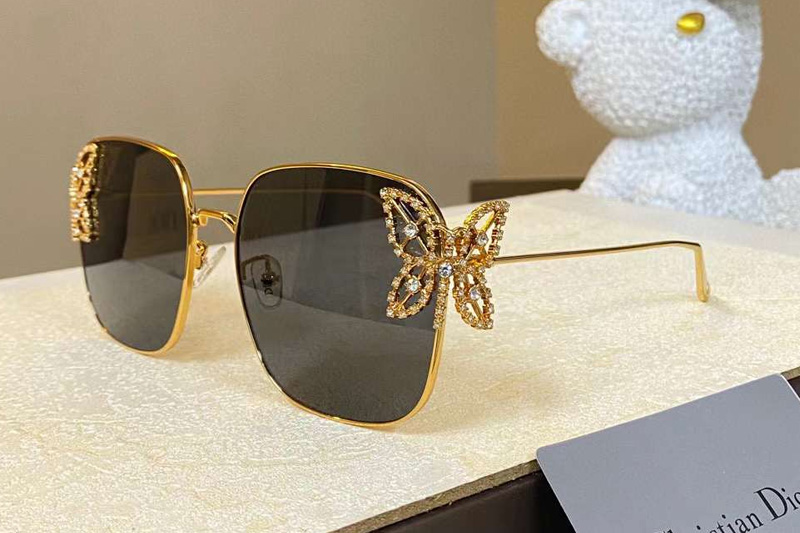 Fantastica S1U Sunglasses Gold Gray