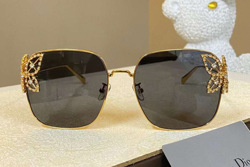 Fantastica S1U Sunglasses Gold Gray