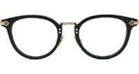 Fanx Huney Eyeglasses Black Gold