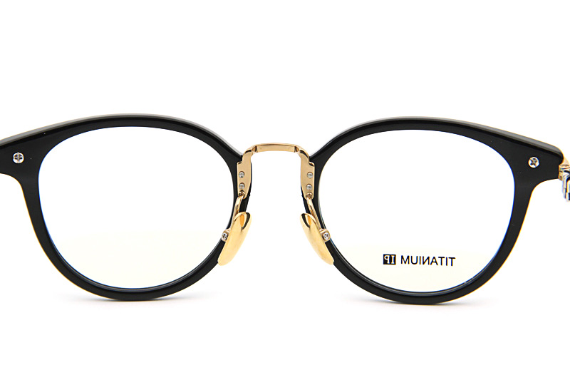 Fanx Huney Eyeglasses Black Gold