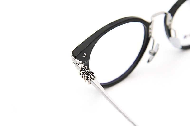 Fanx Huney Eyeglasses Black Silver