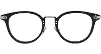 Fanx Huney Eyeglasses Black Silver