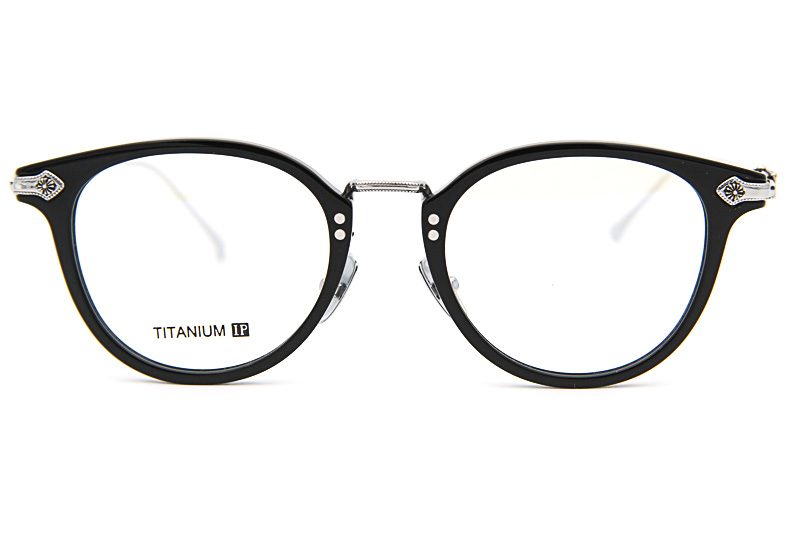 Fanx Huney Eyeglasses Black Silver