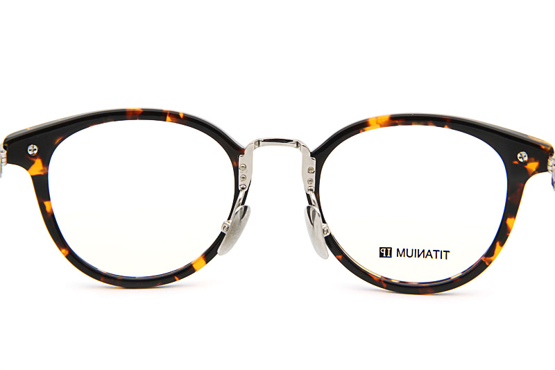 Fanx Huney Eyeglasses Tortoise Silver