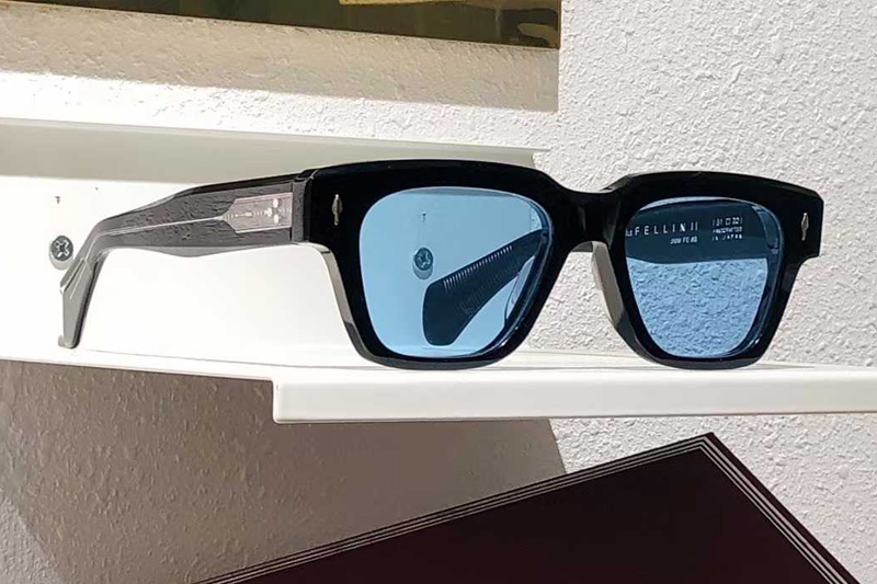 Fellini Sunglasses Black Blue