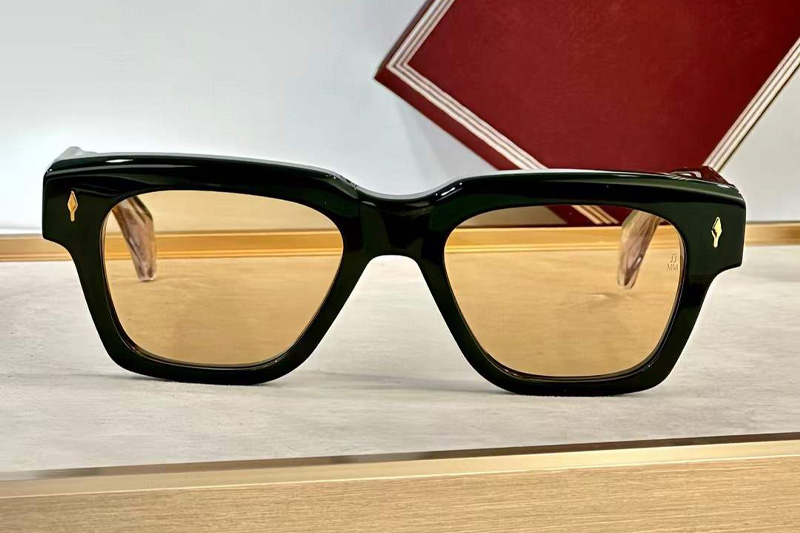 Fellini Sunglasses Black Tortoise Light Brown