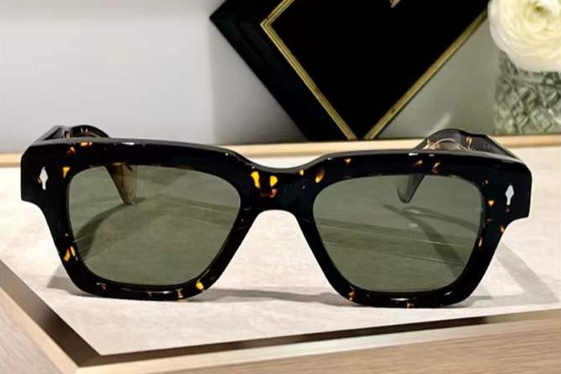 Fellini Sunglasses Tortoise Green
