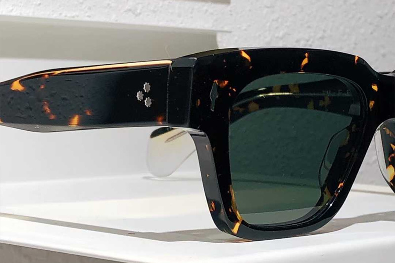 Fellini Sunglasses Tortoise Green