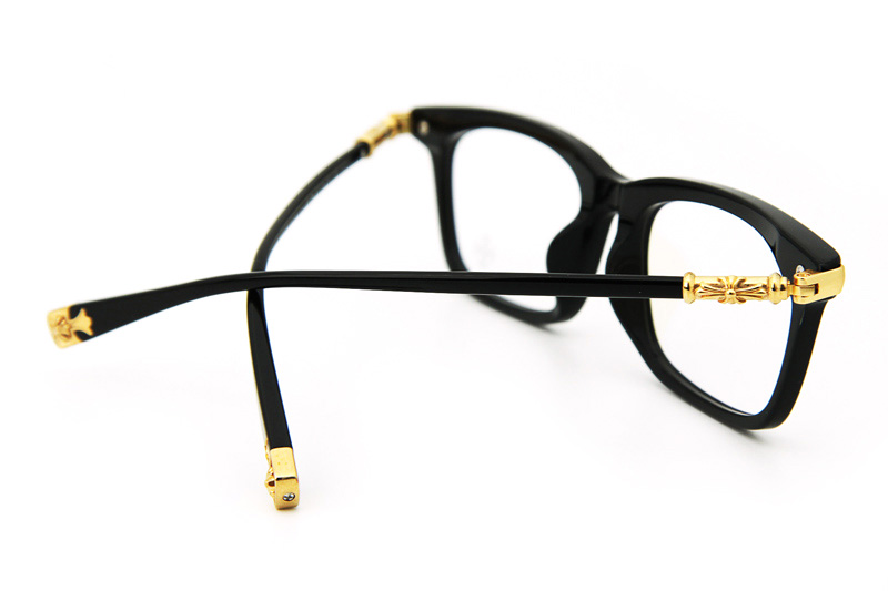 Fun Hatch Eyeglasses Black Gold