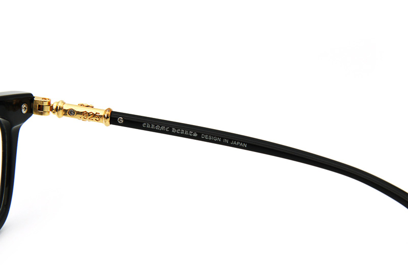 Fun Hatch Eyeglasses Black Gold