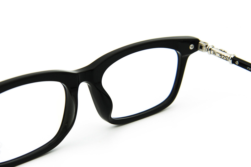 Fun Hatch Eyeglasses Black Silver