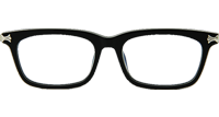 Fun Hatch Eyeglasses Black Silver