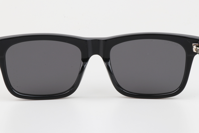 GG0008S Sunglasses Black Gray