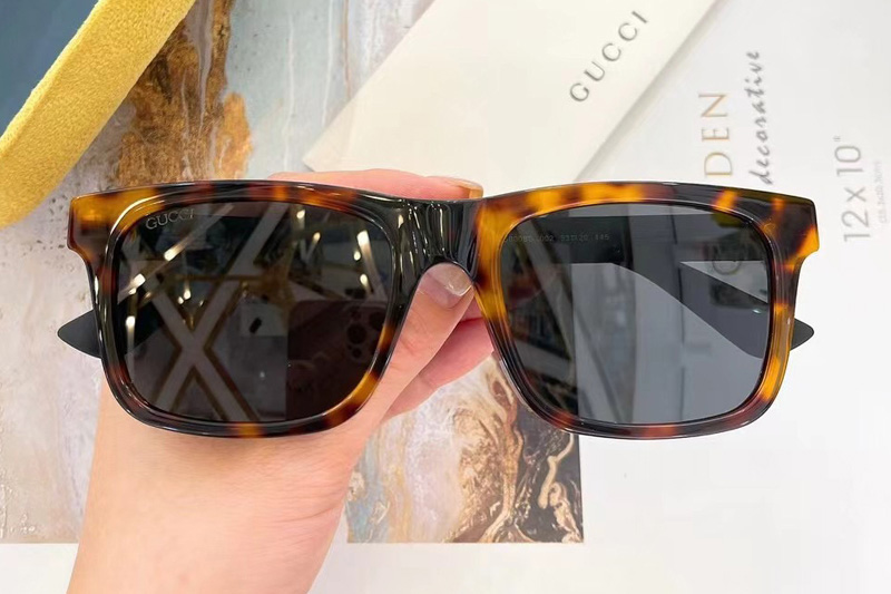 GG0008S Sunglasses In Tortoise