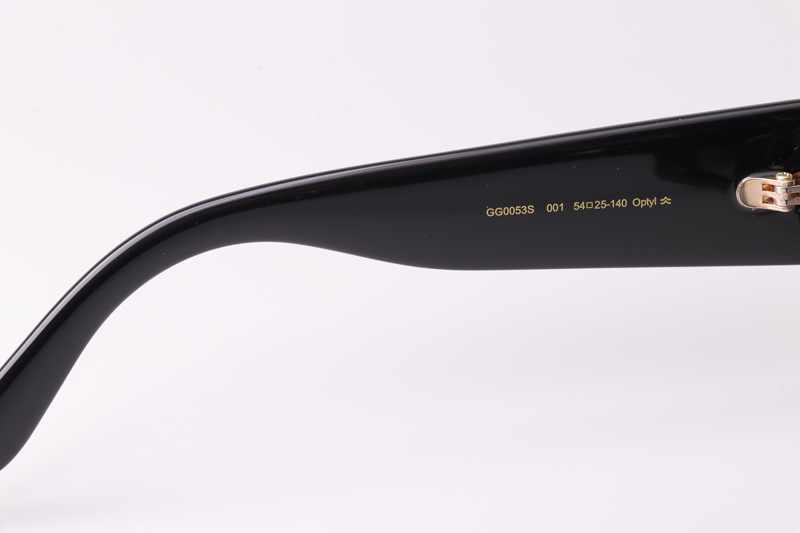 GG0053S Sunglasses Black Gradient Gray