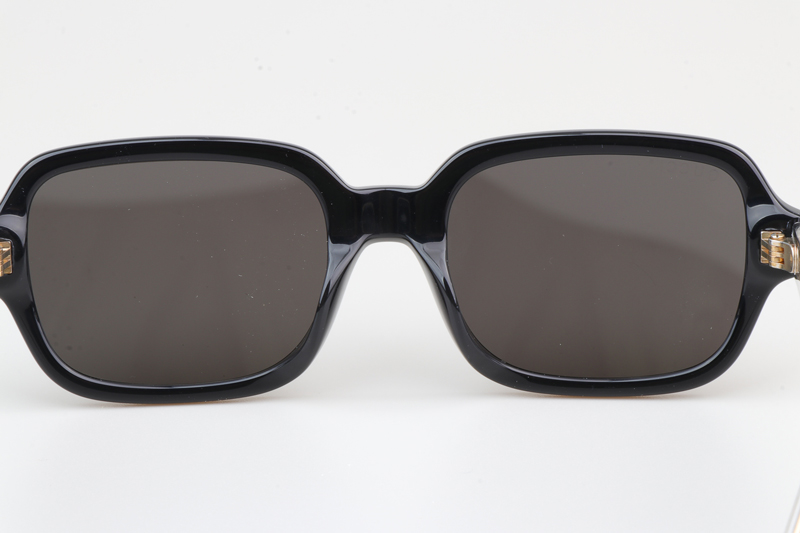 GG0072S Sunglasses Black Gray