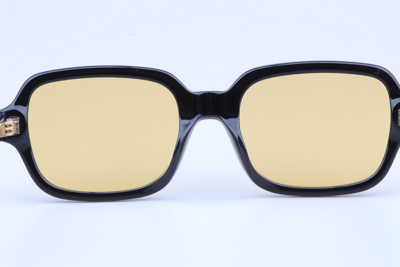 GG0072S Sunglasses Black Yellow