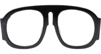 GG0152S Sunglasses In Black Clear Lens