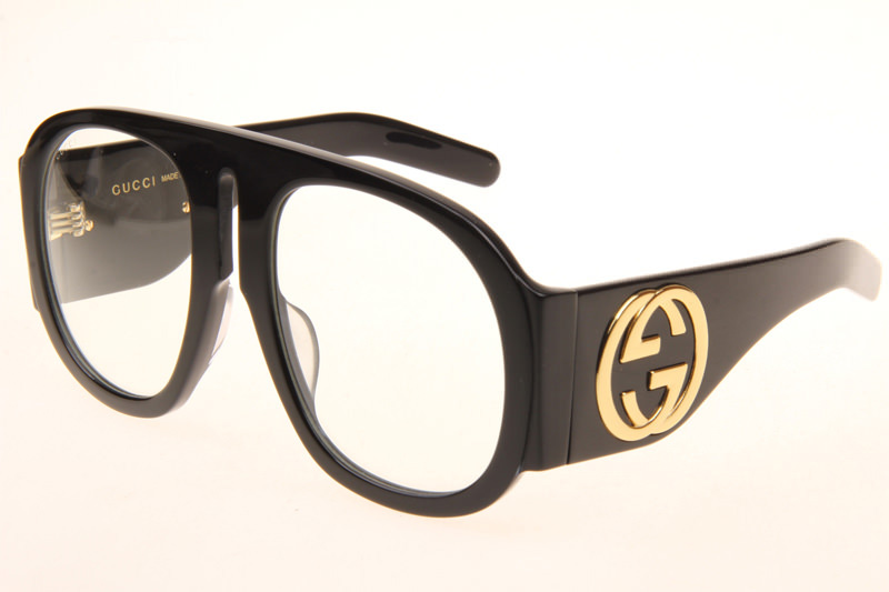 GG0152S Sunglasses In Black Clear Lens