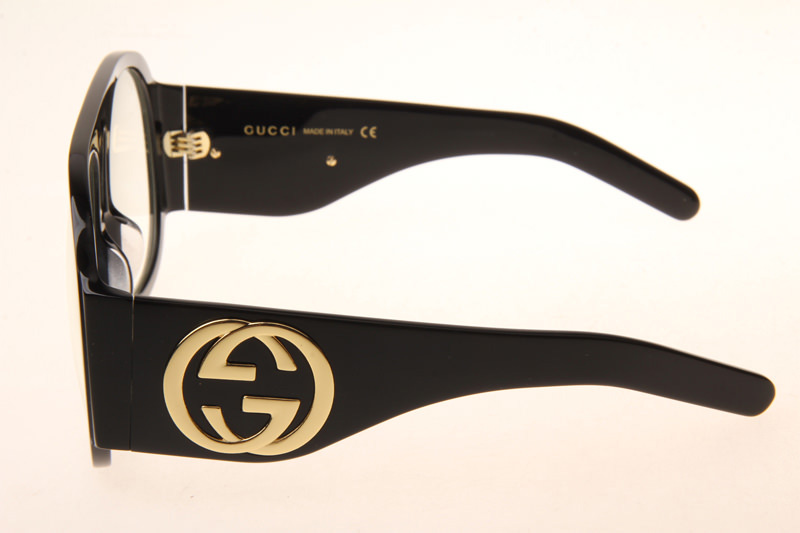 GG0152S Sunglasses In Black Clear Lens