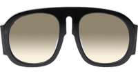 GG0152S Sunglasses In Black Gradient Green