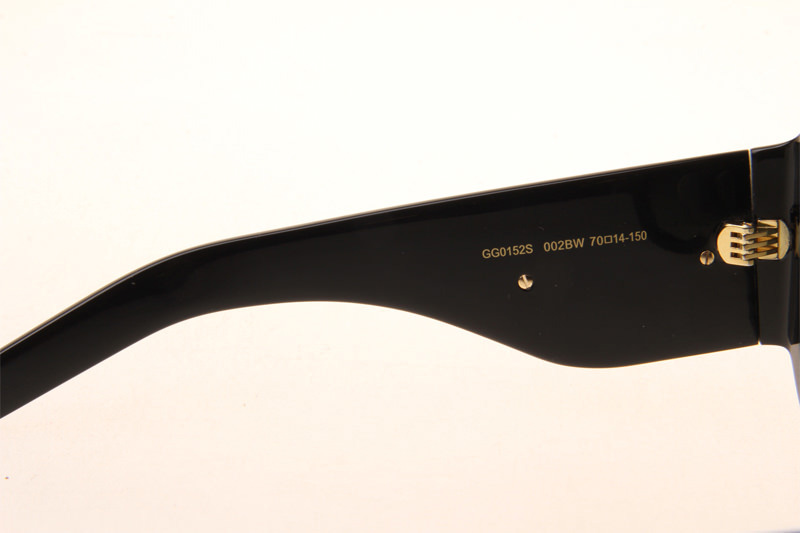 GG0152S Sunglasses In Black Gradient Green