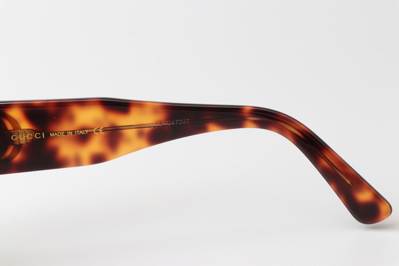 GG0178S Sunglasses Tortoise Gradient Brown
