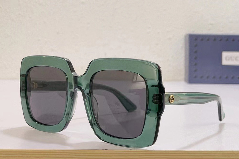 GG0328S Sunglasses In Green