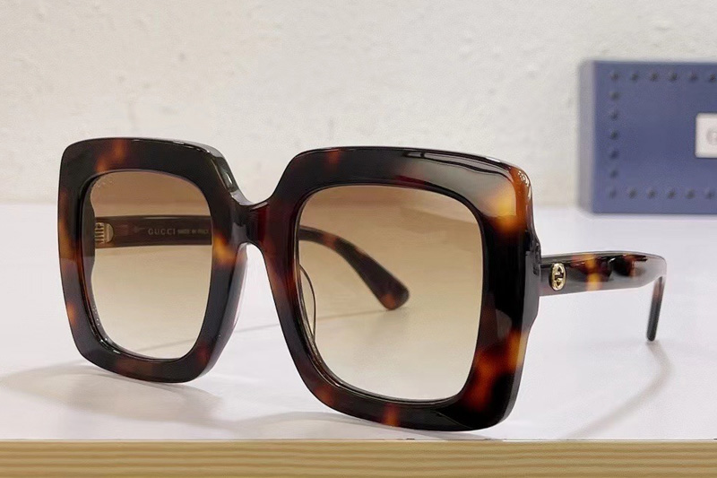 GG0328S Sunglasses In Tortoise