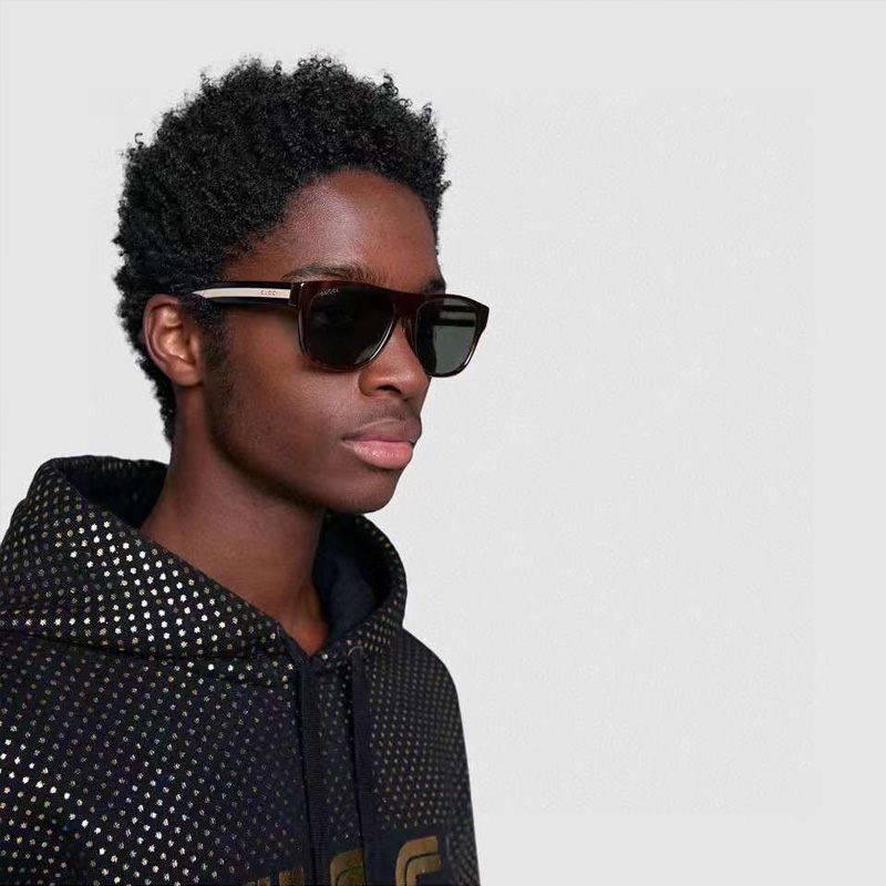 GG0340SA Sunglasses In Tortoise White